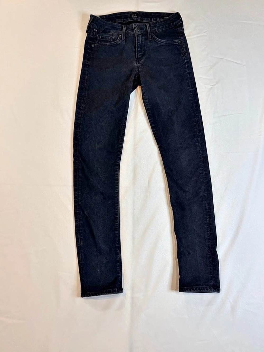 Citizens of Humanity Arielle Mid Rise Skinny Jeans – Black – Size 26 - Picture 4 of 8